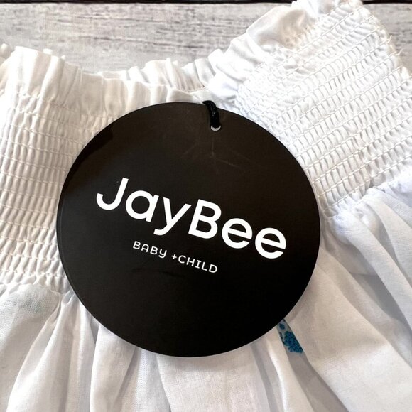 🆕NWT JayBee White Embroidered Skirt - Picture 2 of 7